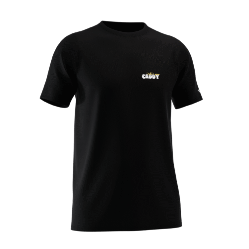 Whos Your Caddy T-Shirt Black - Image 2