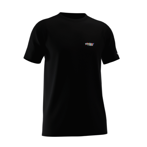 Harlekin T-Shirt Black - Image 3