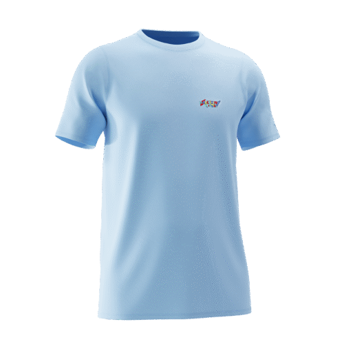 Harlekin T-Shirt Sky Blue - Image 2